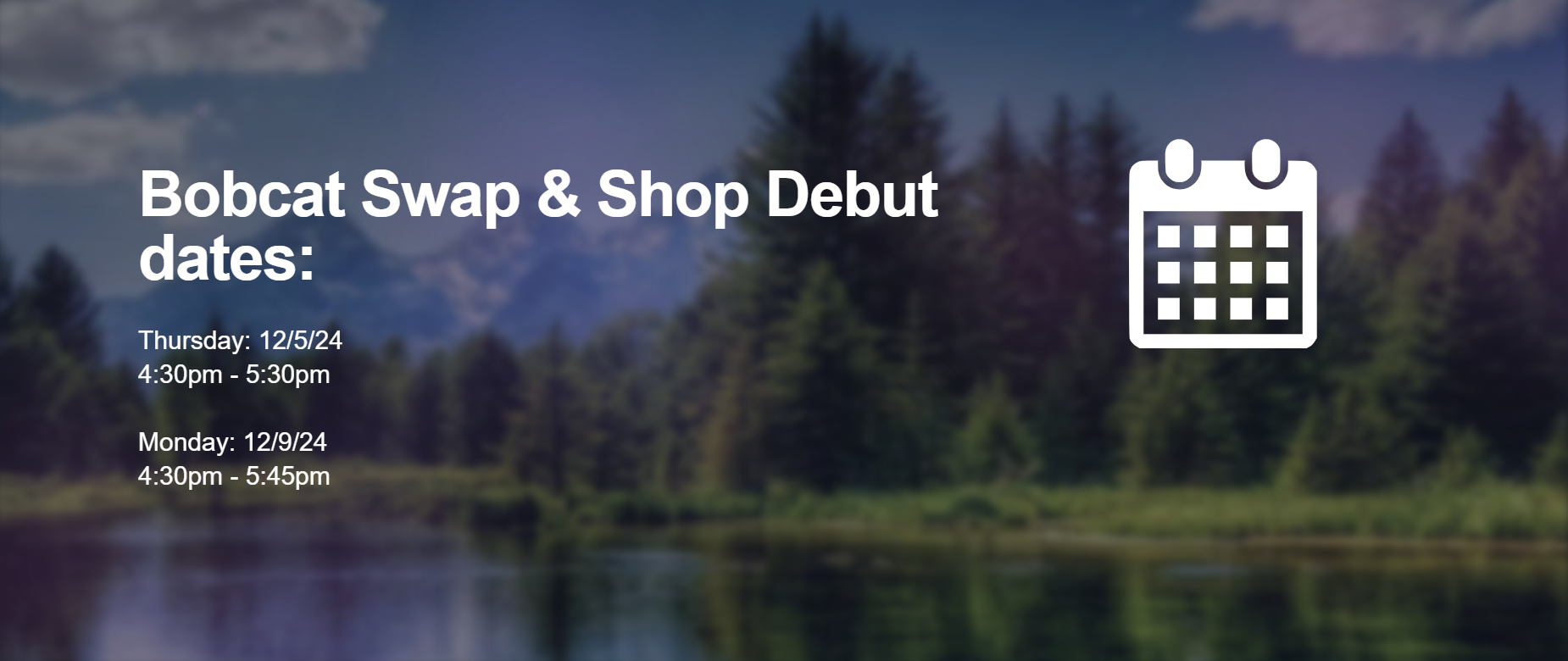 Bobcat Swap&Shop